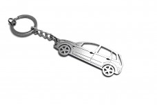 Keychain Ford Fiesta 2002-2008 - (type STEEL)